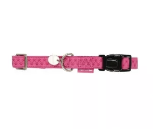 Hundhalsband Mcleather ställbart - Rosa