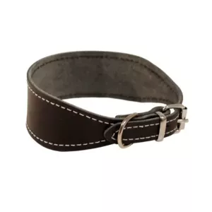 Hundhalsband Whippet - svart