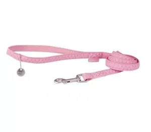 Hundkoppel McLeather - Ljusrosa