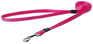 Rogz Utility Hundkoppel med reflextråd 180 cm - Rosa