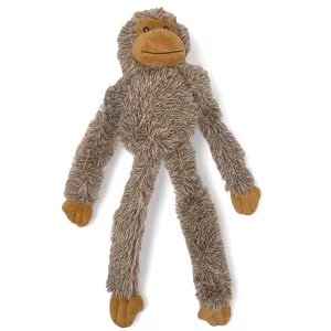 Brun Apa plysch - hundleksak