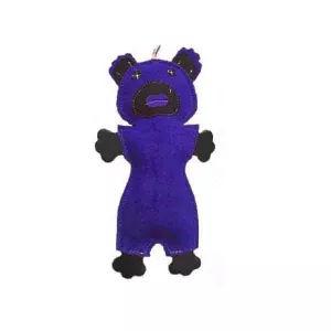 Läderbjörn - hundleksak