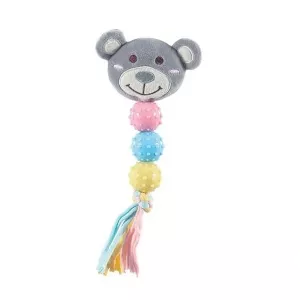 Noa Nalle plysch med gummibollar - hundleksak