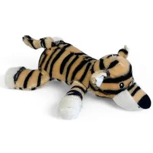 Hundleksak tiger plysch, med pipljud, längd 25 cm