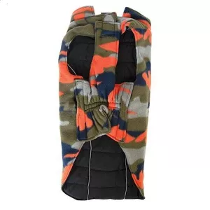 Sport Camo vändbart hundtäcke - svart/camouflage