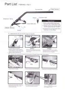 Cykelhållare till hundvagn medium