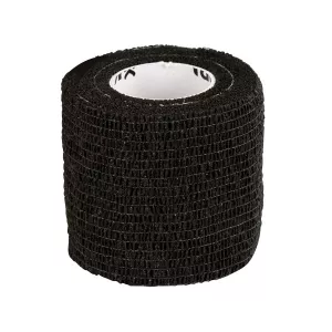 Elastiskt självhäftande bandage - svart