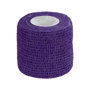 Elastiskt självhäftande bandage - lila