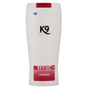 K9 Competition Keratin+ Moisture schampo för hund och katt. 300 ml.
