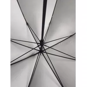 Paraply/Parasoll Milo Grå - svarta tassar