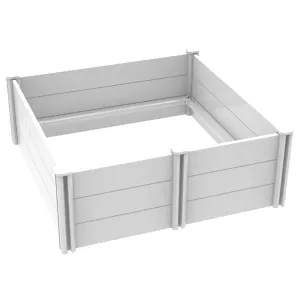 Valplåda Milo vit plast 95x95 cm