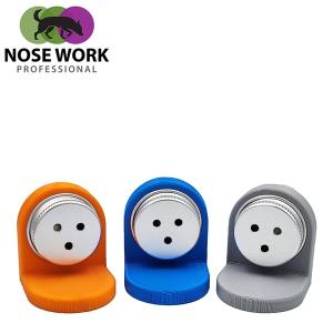 Nose Work pairing pod, doftbehållare med avsats för godisbit 3-pack