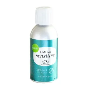 Nutrolin Omega Sensitive, olja med omega-3 för hund och katt. 150 ml.