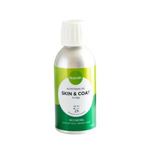 Nutrolin Skin & Coat kosttillskott för hundars hud och päls. 150 ml.