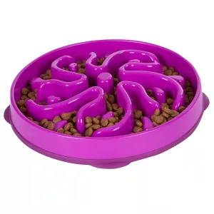 OH Matskål Fun feeder slo-bowl lila - large/regular 1000 ml