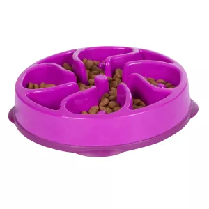 OH Matskål Fun feeder slo-bowl lila - medium/mini 500 ml
