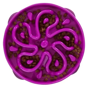 OH Matskål Fun feeder slo-bowl lila - large/regular 1000 ml