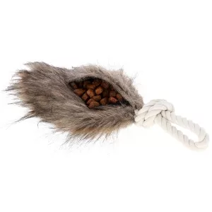 Snack dummy för belöningsgodis - pälsimitation