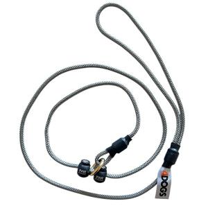 PAW of Sweden svensktillverkat utställningskoppel med dubbla stopp. 110 cm. Silver.