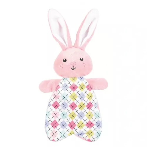 Zolux Puppy Rosa kanin med pip och prassel – hundleksak
