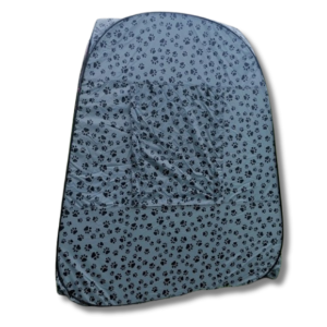 Pop up-tält grått med svarta tassar 170 cm