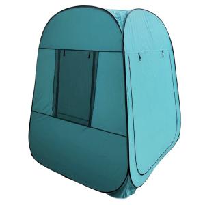 Pop up-tält för hundutställning eller agilitytävling, turkos 170x170 cm