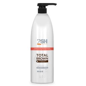 PSH Pro Groomers Total Brown färgförstärkande hundschampo. 1 liter.