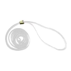 Resco Show Lead Original, utställningskoppel av hög kvalitet. Vit, två bredder 3/8" och 3/16".