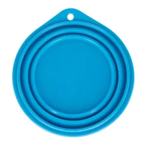 Reseskål Silikon - Blå