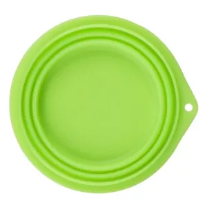 Reseskål Silikon - Grön