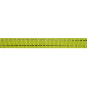 Rogz Utility ställbart hundhalsband med reflextråd. Gul.