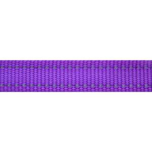 Rogz Utility ställbart hundhalsband med reflextråd. Lila.