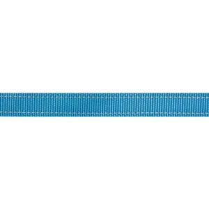 Rogz Utility ställbart hundhalsband med reflextråd. Turkos.