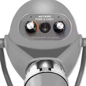 Artero Pin-8 golvfön Grå - Tystgående finishingfön