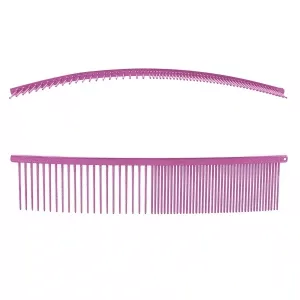 Show Tech böjd kam 19 cm - fuchsia