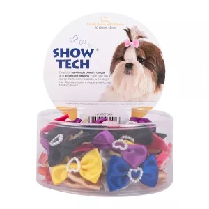 Show Tech Candy Bows - Rosetter med gummiband