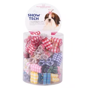 Show Tech Fancy Bows - Rosetter med gummiband