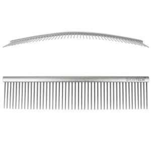 Show Tech+ Featherlight böjd kam för hund. Längd 19 cm.