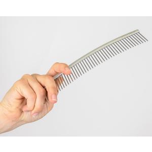 Show Tech+ Featherlight böjd kam för hund. Längd 19 cm.