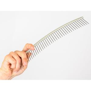 Show Tech+ Featherlight böjd kam för hund. Längd 25 cm.