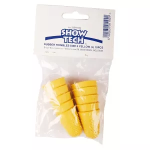 Fingertuta gul L - 10-pack