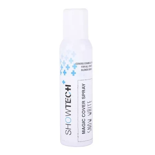 Show Tech+ Snow White Magic Cover - vit täckspray - 125 ml