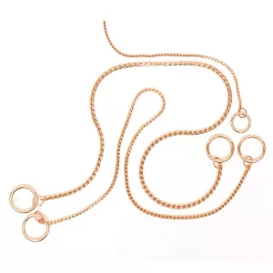 Show Tech Show Hundhalsband Snake Roséguld