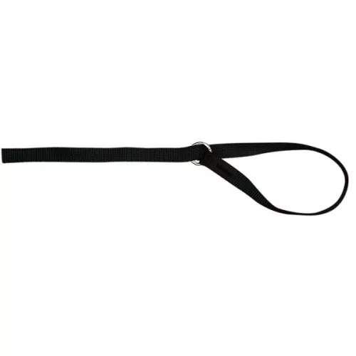 Show Tech Slip utställningskoppel svart nylon - längd 121 cm