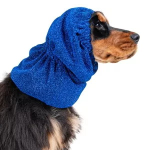 Show Tech Snood Luxe Royal, öronskydd för hundar med hängande öron. Blå.
