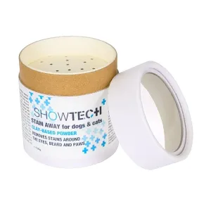 Show Tech+ Stain away puder mot missfärgingar runt hundens ögon, i skägget och på tassarna 100 g