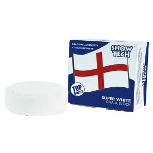 Show Tech Super white kalkblock för trimning av hund, engelskt kalcium. Diameter ca 7,5 cm.