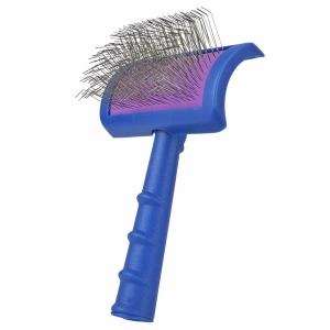 Show Tech Tuffer than Tangles LongReach, hundkarda med extra långa stift på 27 mm. Storlek medium.