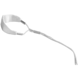 Show Tech Silk utställningskoppel med halsögla - vit