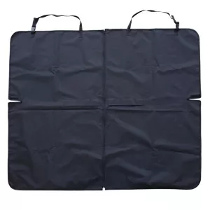 Skydd för bagageutrymme/baksäte svart 120x140 cm